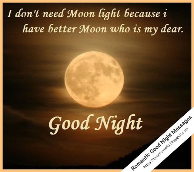 Romantic Good Night Messages