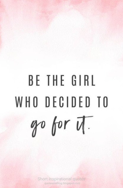 Short Inspirational Quotes for Women